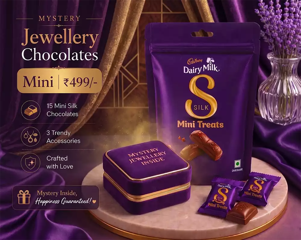 Cadbury Dairy Milk Silk Mystery Jewellery Chocolates